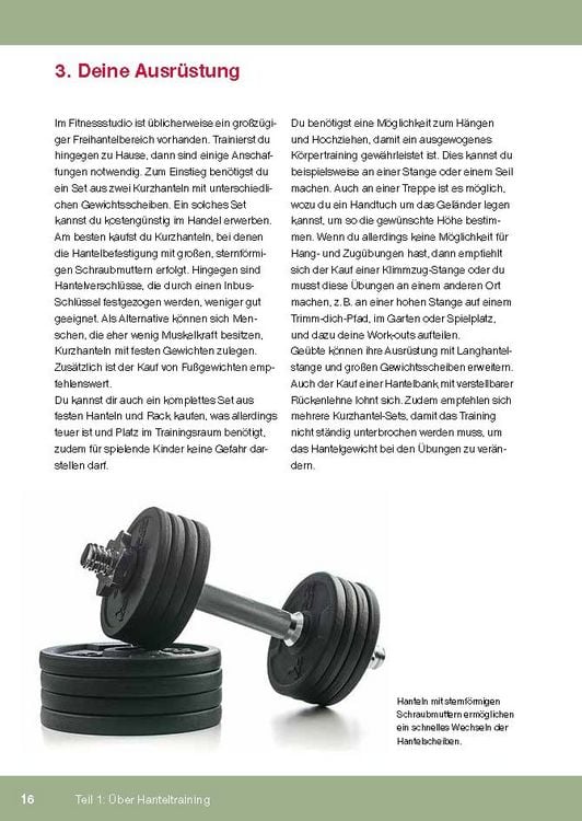 Produktbild: Perfektes Hanteltraining.