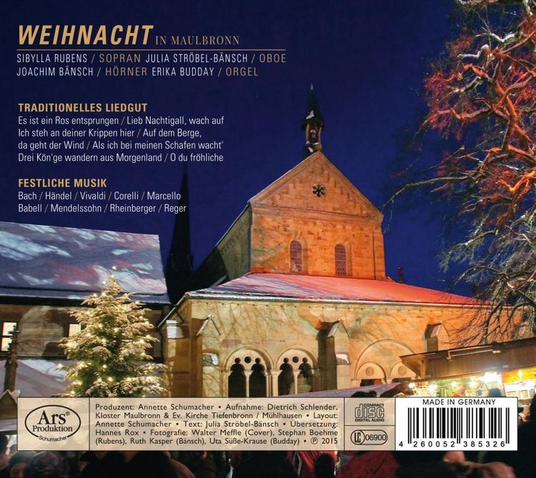 Produktbild: Weihnacht in Maulbronn
