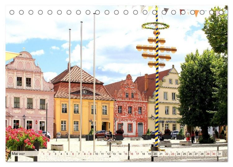 Produktbild: Luckau - Perle der Niederlausitz (Tischkalender 2027 DIN A5 quer), CALVENDO Monatskalender