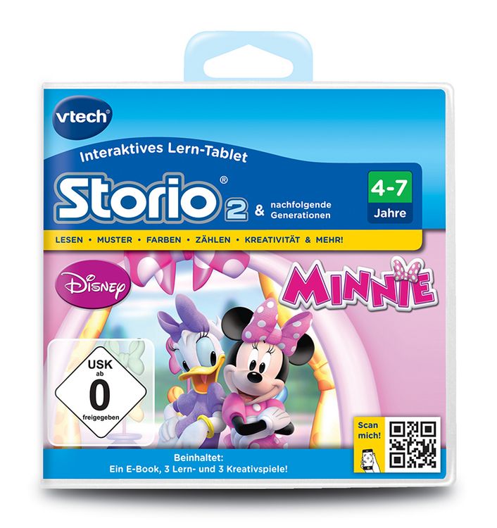 Produktbild: VTech - Storio 2 Lernspiel: Minnies Schleifen Boutique