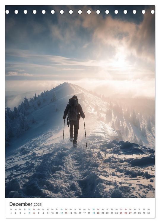 Produktbild: Abenteuer Natur (Tischkalender 2026 DIN A5 hoch), CALVENDO Monatskalender