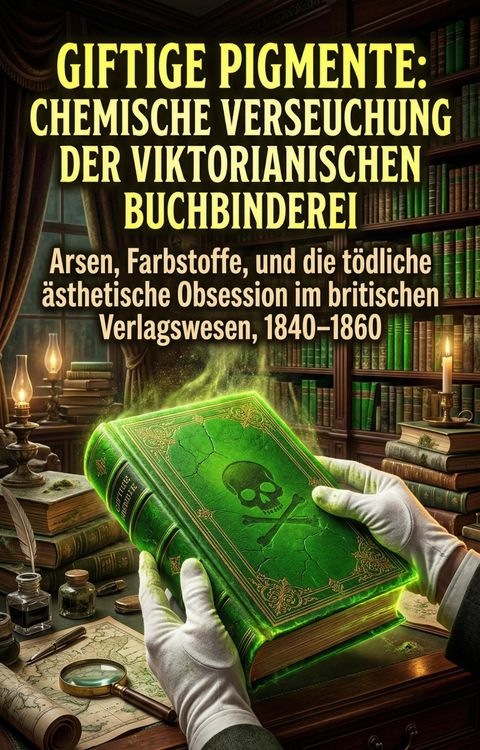Produktbild: Giftige Pigmente: Chemische Verseuchung der viktorianischen Buchbinderei
