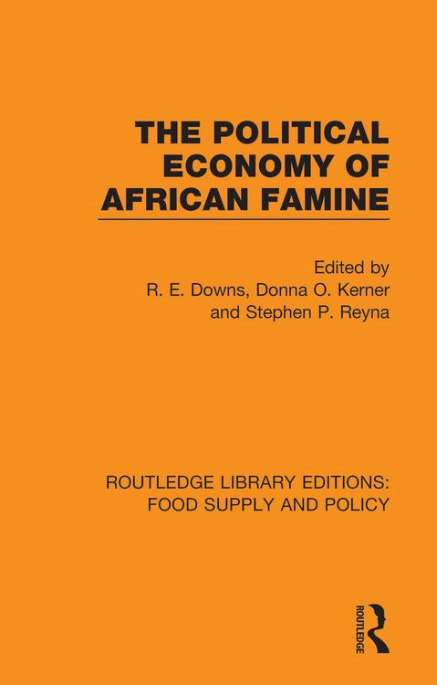 Produktbild: The Political Economy of African Famine