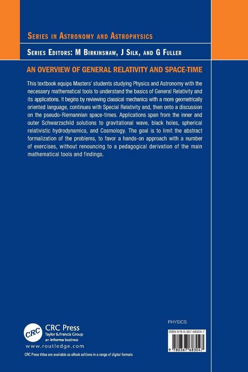 Produktbild: An Overview of General Relativity and Space-Time