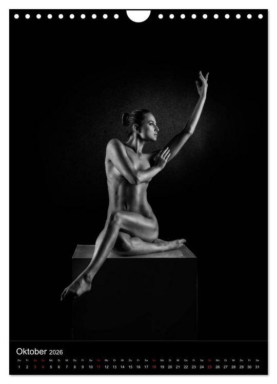 Produktbild: BODY SCULPTURE (Wandkalender 2026 DIN A4 hoch), CALVENDO Monatskalender