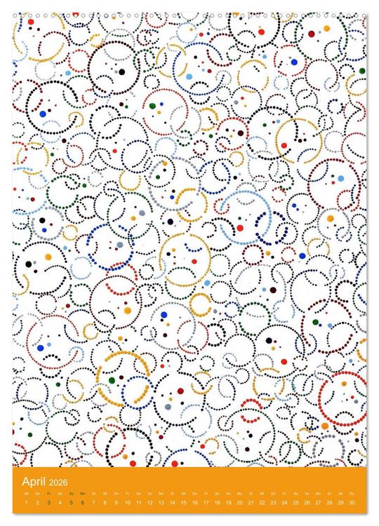 Produktbild: Faszination des Punktes (hochwertiger Premium Wandkalender 2026 DIN A2 hoch), Kunstdruck in Hochglanz