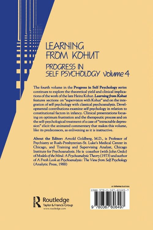 Produktbild: Progress in Self Psychology, V. 4