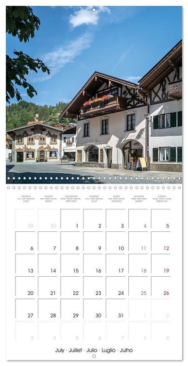 Produktbild: Around Bavaria (Wall Calendar 2026 12 &times; 12 Inch) CALVENDO 12 Month Wall Calendar