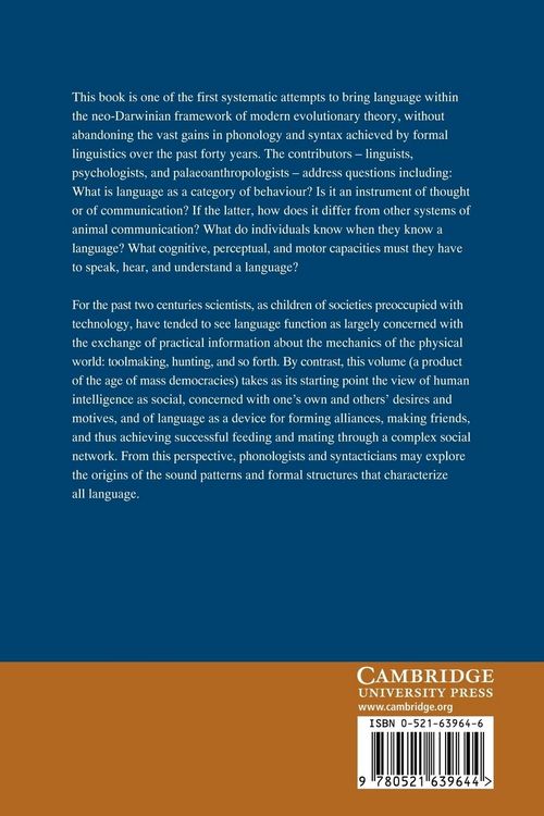 Produktbild: Approaches to the Evolution of Language