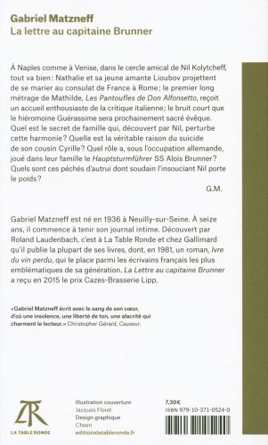 Produktbild: La lettre au capitaine Brunner