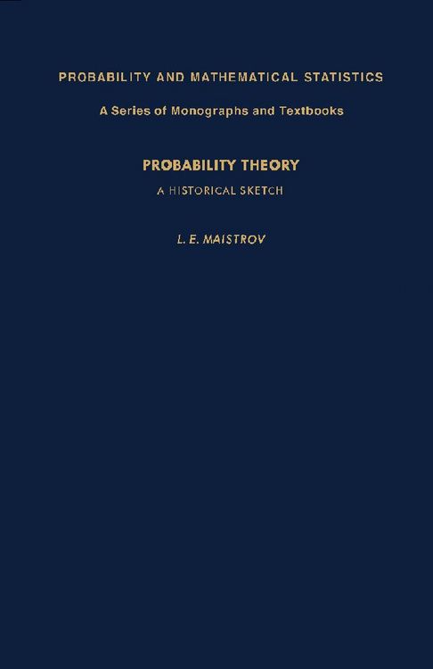 Produktbild: Probability Theory