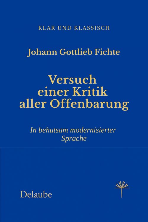 Produktbild: Versuch einer Kritik aller Offenbarung