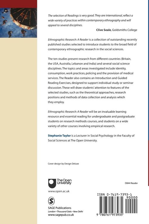 Produktbild: Ethnographic Research