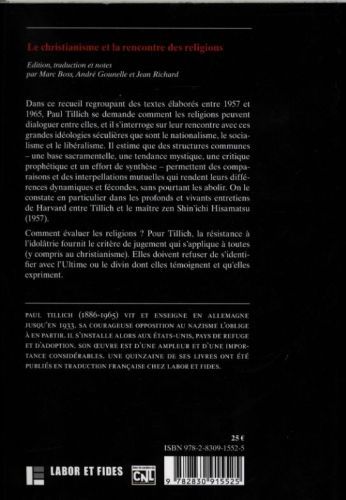 Produktbild: Oeuvres de Paul Tillich