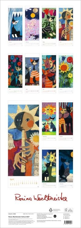 Produktbild: Rosina Wachtmeister Vertical Kalender 2027