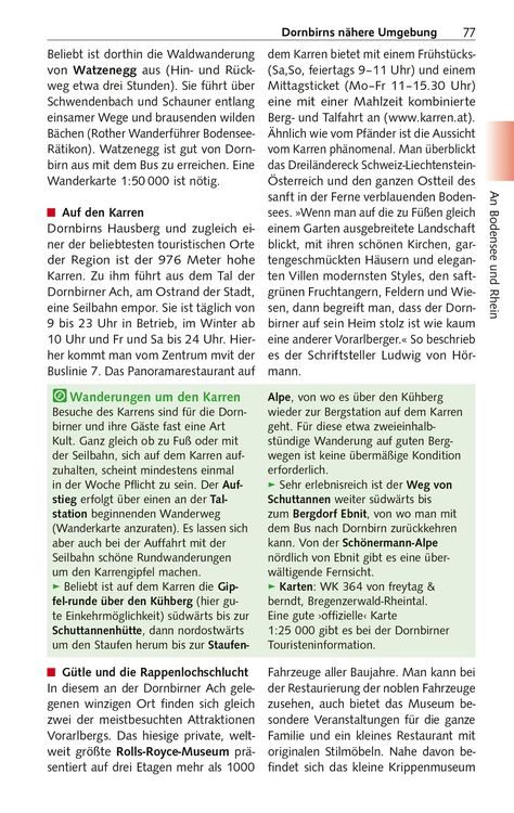Produktbild: TRESCHER Reiseführer Vorarlberg