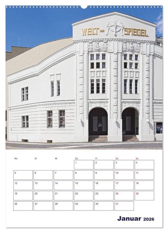 Produktbild: Cottbus Kleinod in der Lausitz (Wandkalender 2026 DIN A2 hoch), CALVENDO Monatskalender
