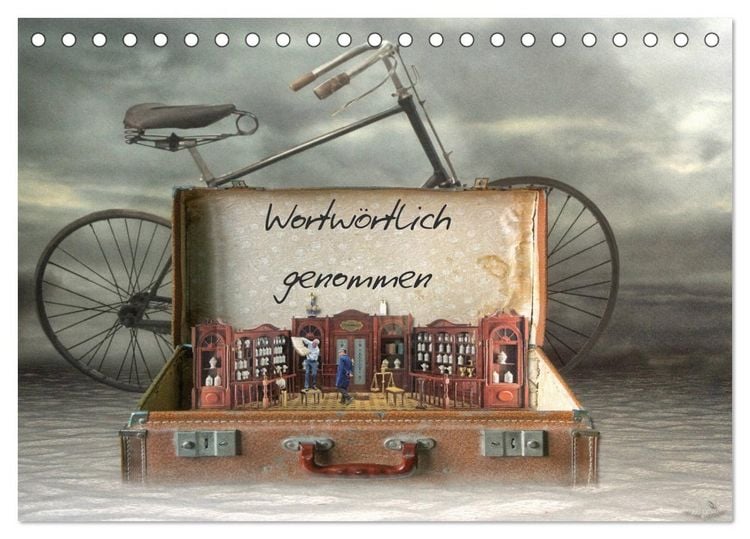 Produktbild: Wortw&ouml;rtlich genommen (Tischkalender 2026 DIN A5 quer), CALVENDO Monatskalender