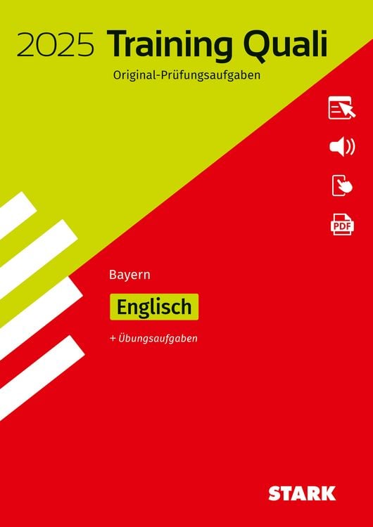 Produktbild: STARK Training Abschlusspr&uuml;fung Quali Mittelschule 2025 - Englisch 9. Klasse - Bayern