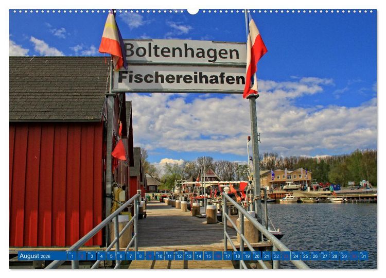 Produktbild: Boltenhagen &ndash; Sonne, Sand und Ferien an der Ostsee (hochwertiger Premium Wandkalender 2026 DIN A2 quer), Kunstdruck in Hochglanz