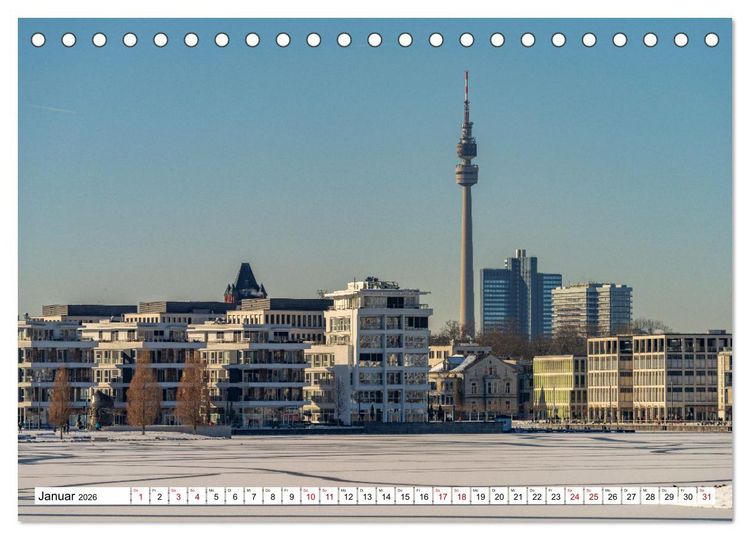 Produktbild: Stadt Dortmund (Tischkalender 2026 DIN A5 quer), CALVENDO Monatskalender
