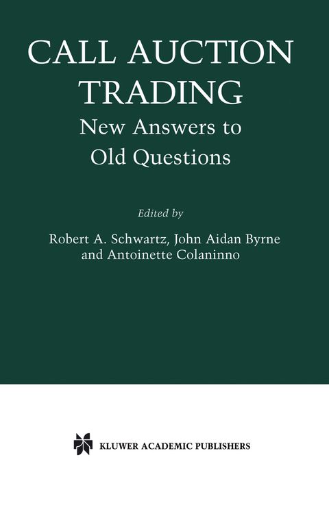 Produktbild: Call Auction Trading