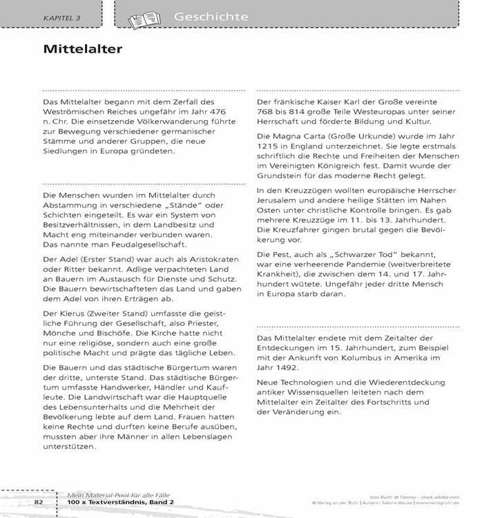 Produktbild: 100 x Textverst&auml;ndnis, Band 2