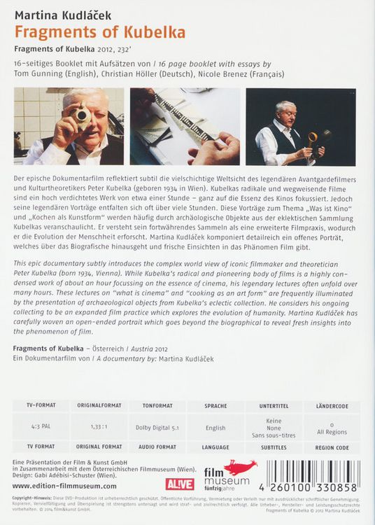 Produktbild: Fragments of Kubelka [2 DVDs]