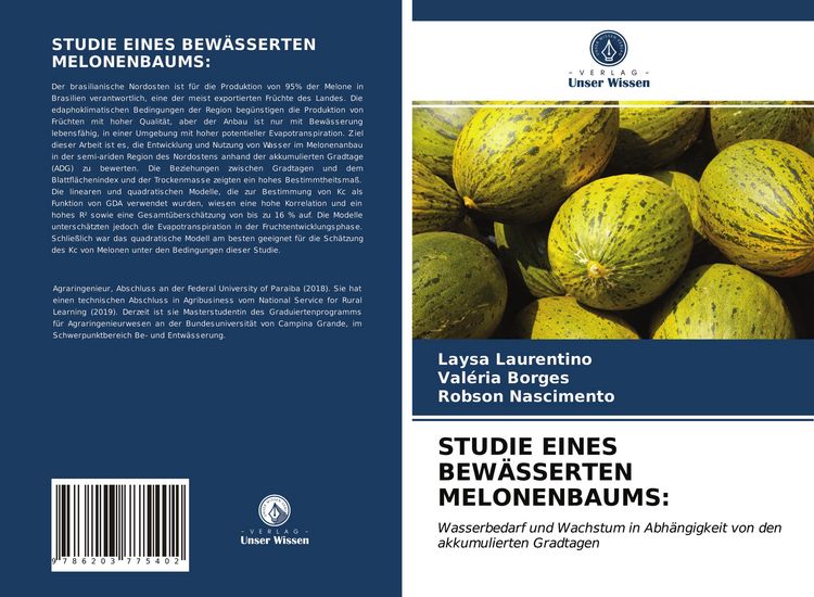 Produktbild: Studie Eines Bew&auml;sserten Melonenbaums: