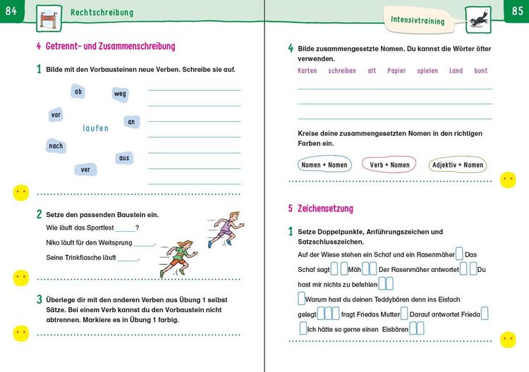 Produktbild: &Uuml;bungsheft - Rechtschreibung 4. Klasse