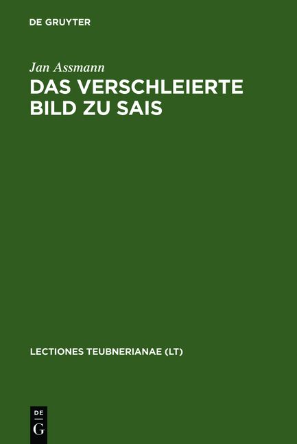 Produktbild: Das verschleierte Bild zu Sais