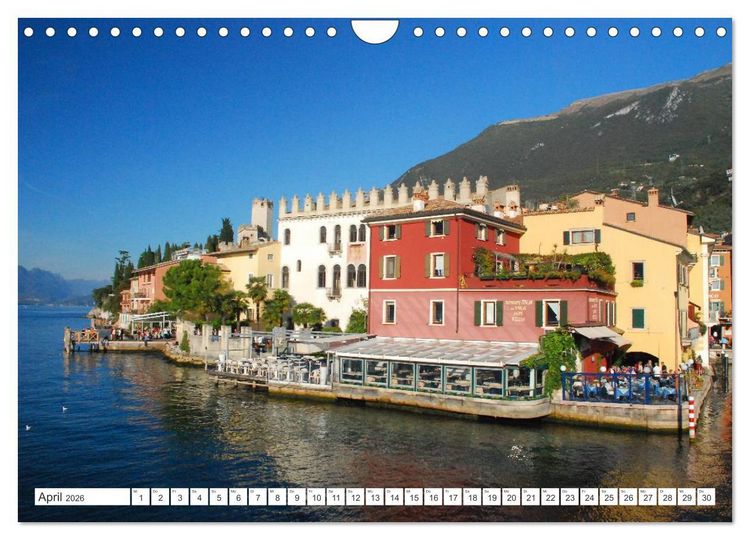 Produktbild: Traumkulisse Gardasee (Wandkalender 2026 DIN A4 quer), CALVENDO Monatskalender