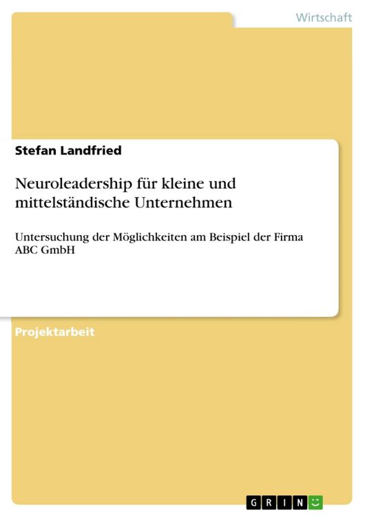 Produktbild: Neuroleadership f&uuml;r kleine und mittelst&auml;ndische Unternehmen