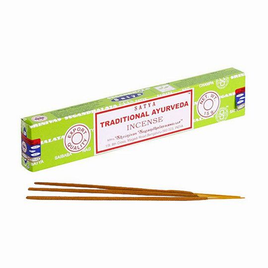 Produktbild: R&auml;ucherst&auml;bchen Satya Sai Baba "Traditional Ayurveda" Incense 15gr.