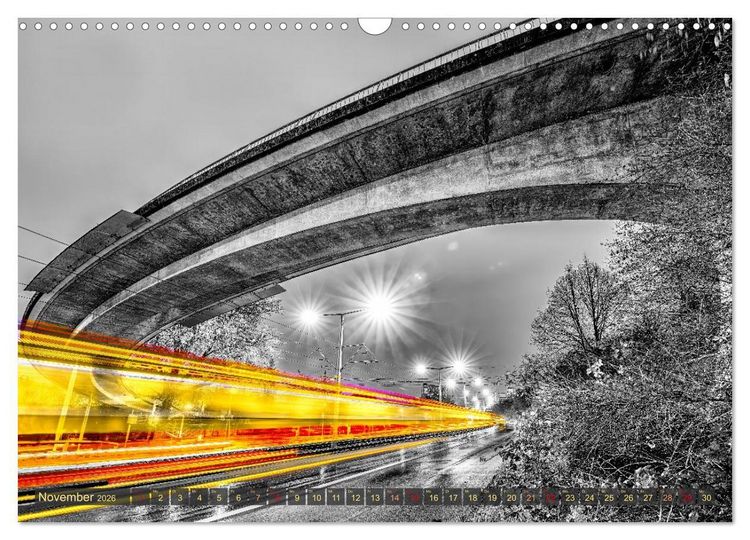 Produktbild: Malerisches Stuttgart (Wandkalender 2026 DIN A3 quer), CALVENDO Monatskalender