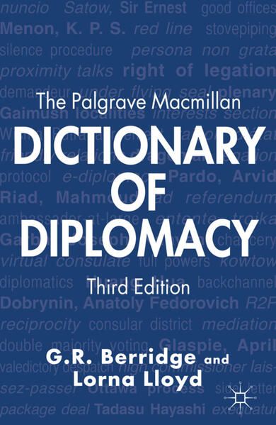 Produktbild: The Palgrave Macmillan Dictionary of Diplomacy