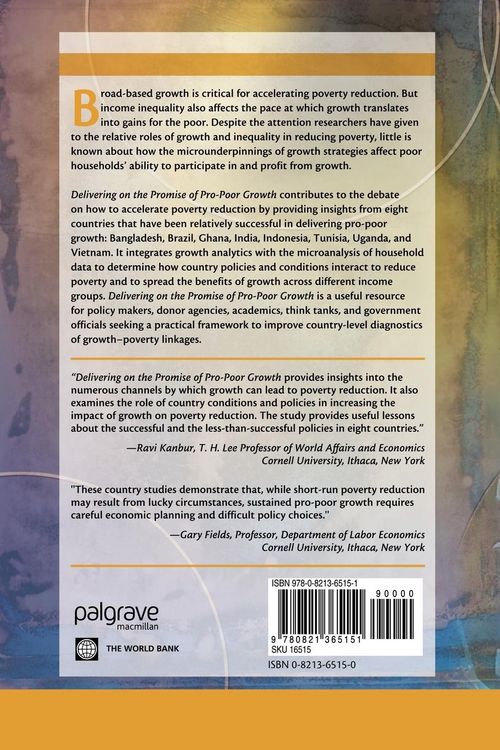 Produktbild: Delivering on the Promise of Pro-Poor Growth