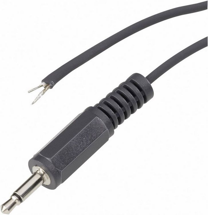 Produktbild: BKL Electronic 1101047 Klinken-Steckverbinder 2.5mm - Mono Polzahl:2 1St.