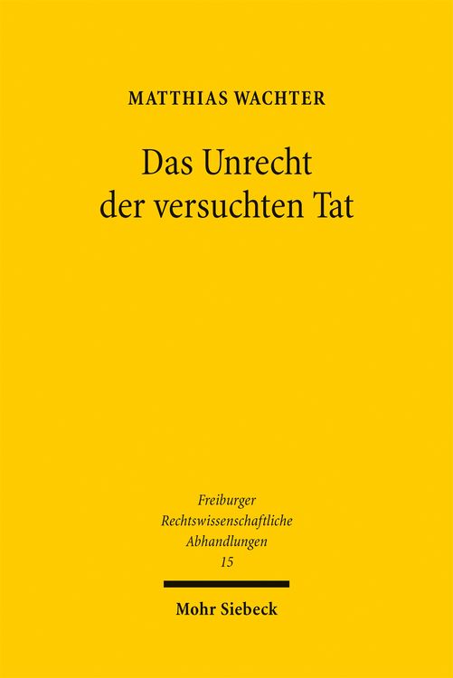 Produktbild: Das Unrecht der versuchten Tat
