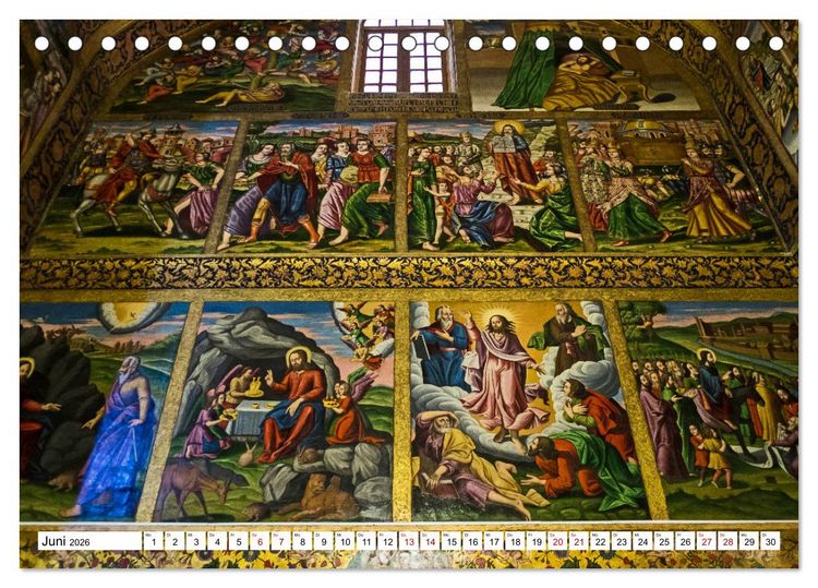 Produktbild: St&auml;dte des Irans - Isfahan (Tischkalender 2026 DIN A5 quer), CALVENDO Monatskalender