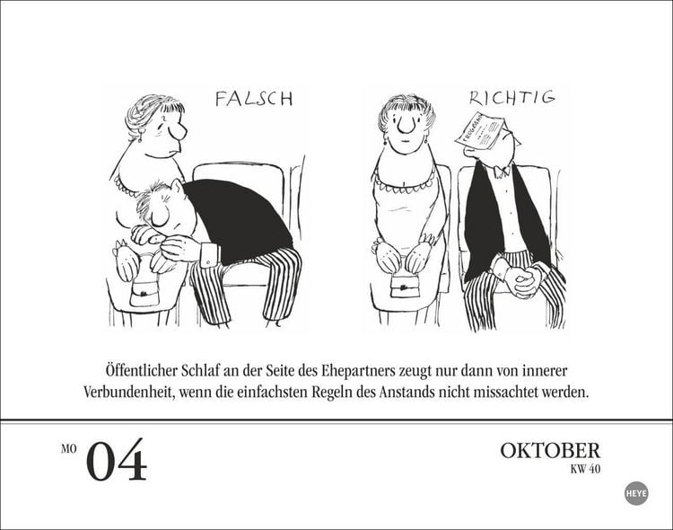 Produktbild: Loriot Tagesabrei&szlig;kalender 2027