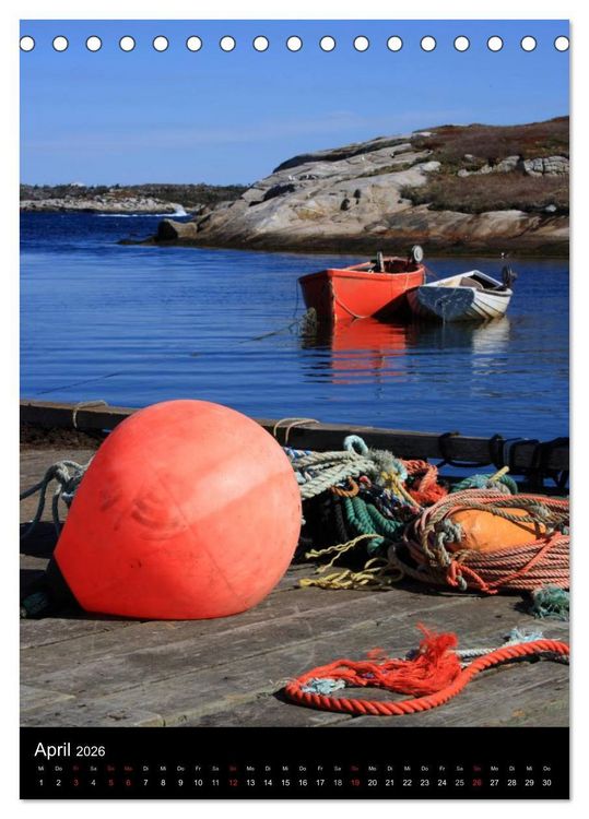 Produktbild: Kanada - Die Provinz Nova Scotia (Tischkalender 2026 DIN A5 hoch), CALVENDO Monatskalender