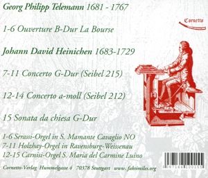 Produktbild: Laura Cerutti: Concerti & Ouvert&uuml;ren auf der Orgel;ho