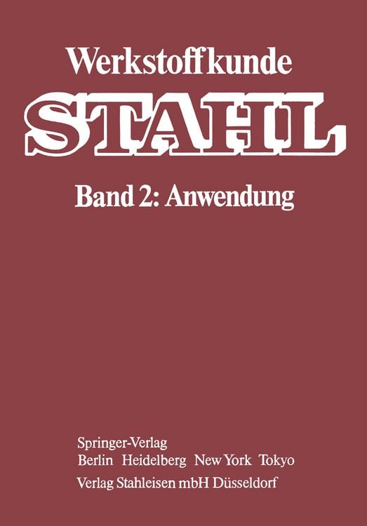 Produktbild: Werkstoffkunde STAHL