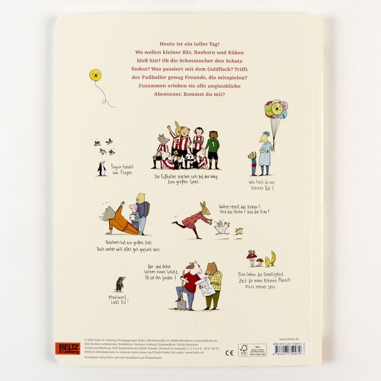 Produktbild: Jetzt geht's los. Ein Wimmelbuch