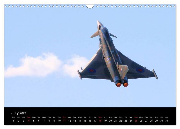 Produktbild: The Mighty Eurofighter Typhoon (Wall Calendar 2027 DIN A3 landscape), CALVENDO 12 Month Wall Calendar