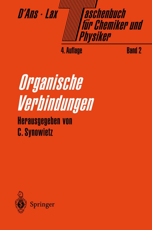 Produktbild: Taschenbuch f&uuml;r Chemiker und Physiker