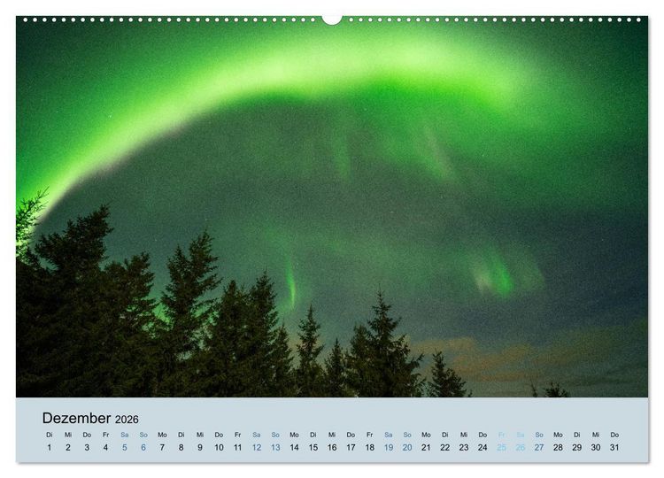 Produktbild: Naturgewalt Norwegen (hochwertiger Premium Wandkalender 2026 DIN A2 quer), Kunstdruck in Hochglanz