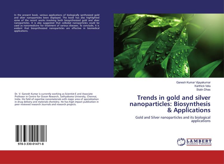 Produktbild: Trends in gold and silver nanoparticles: Biosynthesis & Applications