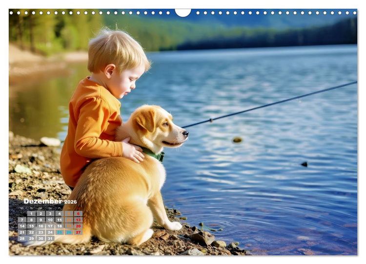 Produktbild: Beste Freunde f&uuml;rs Leben (Wandkalender 2026 DIN A3 quer), CALVENDO Monatskalender